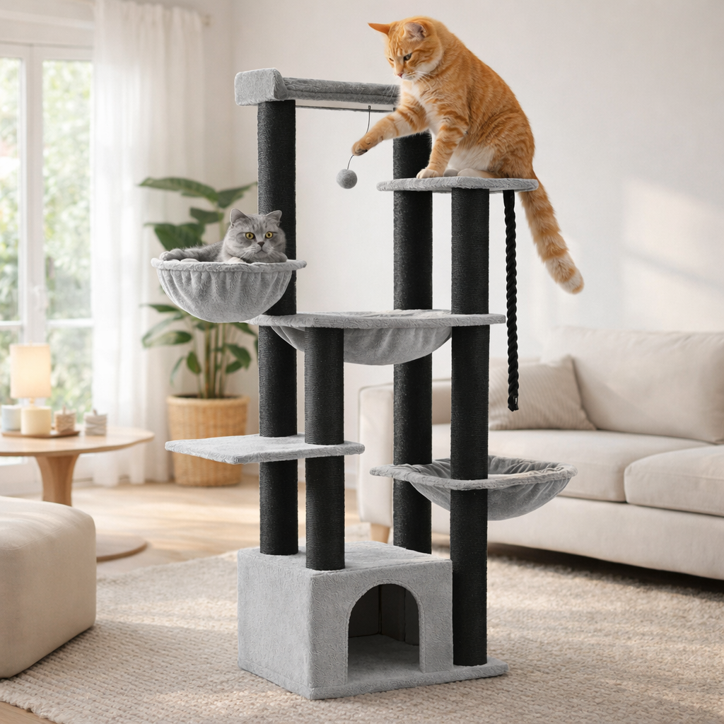 Arbre à chat 7 niveaux