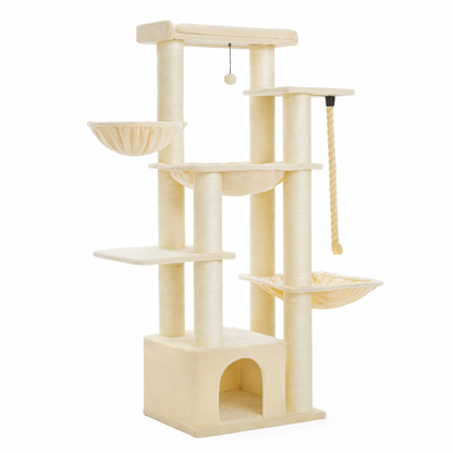 Arbre à chat XXL beige